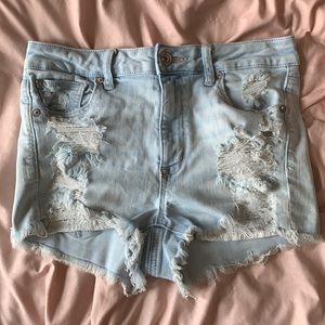 American Eagle High Rise Shortie size 8